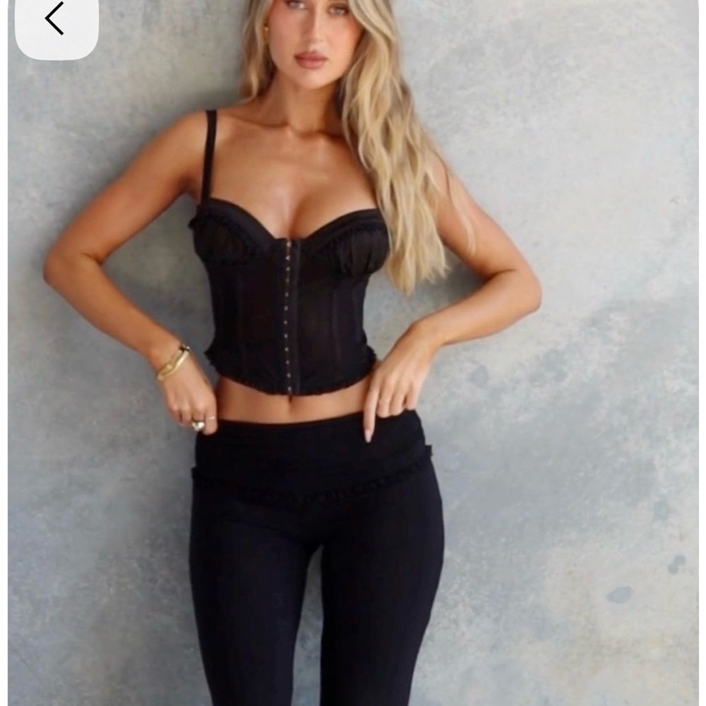 Tiger Mist Ginny Pant and Corset Top Set SZ XS